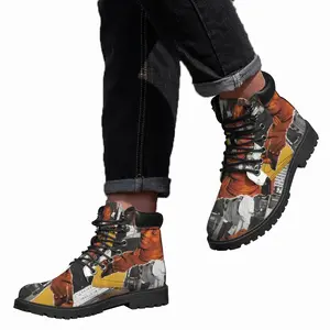 Men City Kid Mid Top Boots