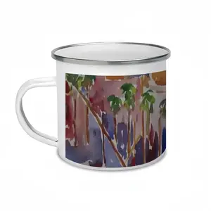 Sanary Sur Mer A Mediterranean Harbour Enamel Mug