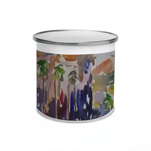 Sanary Sur Mer A Mediterranean Harbour Enamel Mug