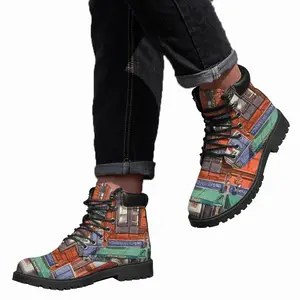 Men Greenwich Village New York City Mid Top Boots