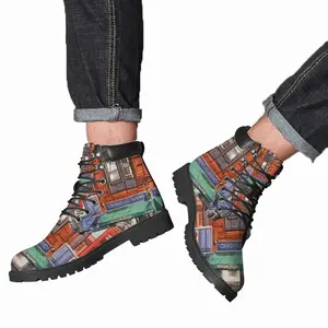 Men Greenwich Village New York City Mid Top Boots