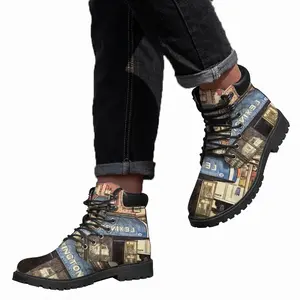 Men Lexington Deli New York City Mid Top Boots