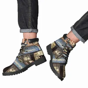 Men Lexington Deli New York City Mid Top Boots