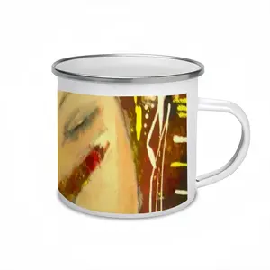 Makeup Enamel Mug