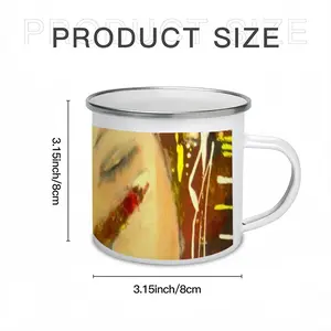 Makeup Enamel Mug