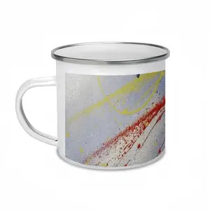 Sunrise On Pluto Enamel Mug