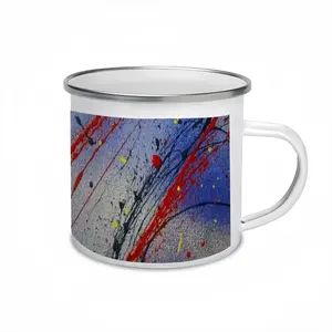 Sunrise On Pluto Enamel Mug