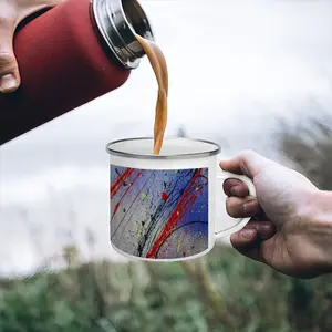 Sunrise On Pluto Enamel Mug