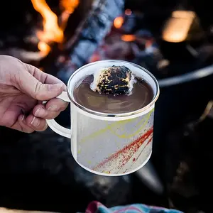 Sunrise On Pluto Enamel Mug