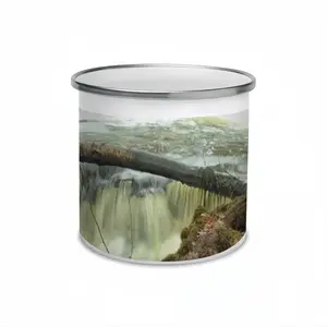 Minnihaha-Curling Waterfall Enamel Mug