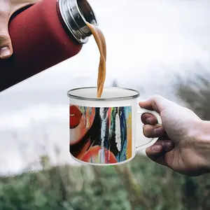 Summer Rain Enamel Mug