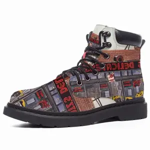 Men Katzs Deli New York City Mid Top Boots