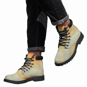 Men Hello And Goodbye Mid Top Boots