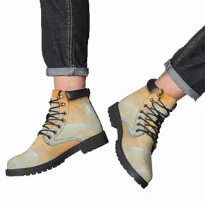 Men Hello And Goodbye Mid Top Boots