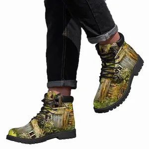 Men Old House Garden Mid Top Boots