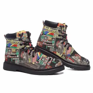 Men A & H Candy Store New York City Mid Top Boots