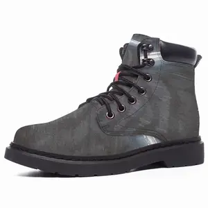 Men Neon Mid Top Boots