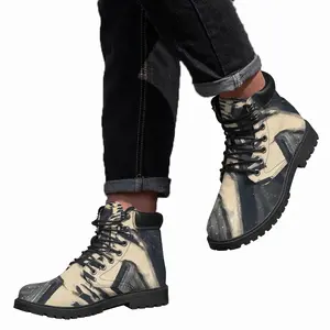 Men Piano Mid Top Boots