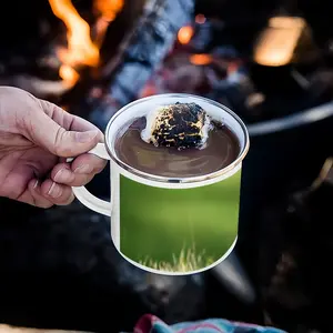 Bird In High Park Grass Enamel Mug