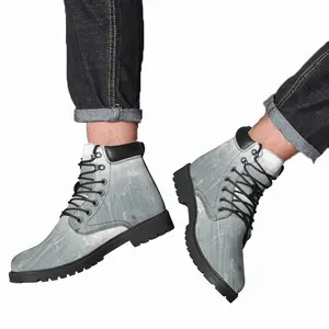 Men Dark Tears Mid Top Boots