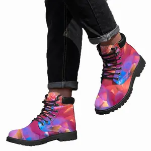 Men Flower Kiss 04 Mid Top Boots