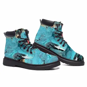 Men Caribbean Beaches Mid Top Boots