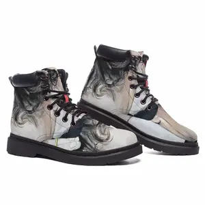 Men Boston Mid Top Boots