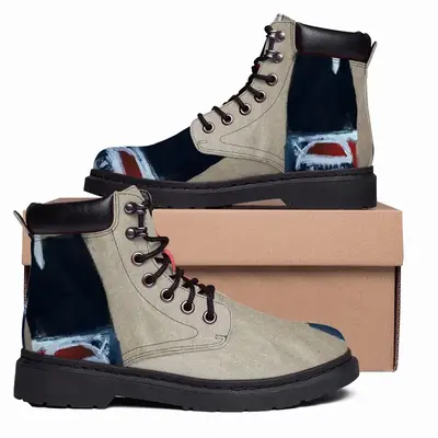 Men Pepsi Mid Top Boots