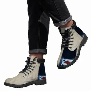 Men Pepsi Mid Top Boots