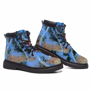 Men Australian Ghost Gum Trees Mid Top Boots