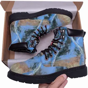 Men Australian Ghost Gum Trees Mid Top Boots