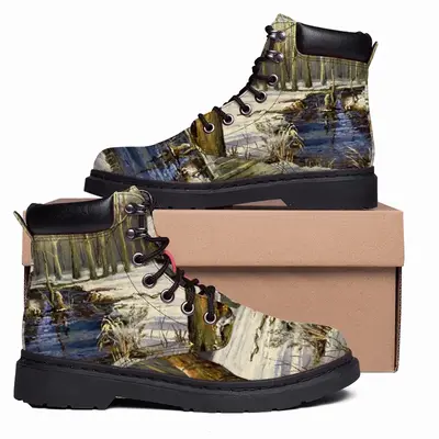 Men Early Spring Realism Mid Top Boots