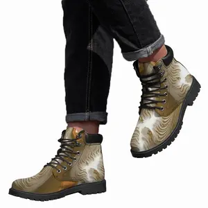 Men Half Shell Mid Top Boots