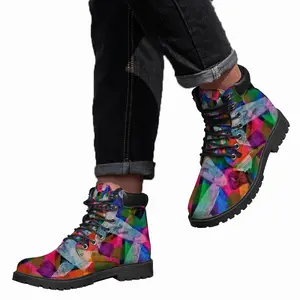 Men Abastract 109-2021 Mid Top Boots