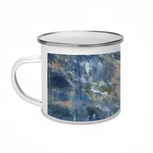 Deep Blue Enamel Mug