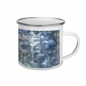 Deep Blue Enamel Mug