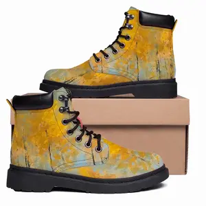 Men Mellow Yellow Mid Top Boots