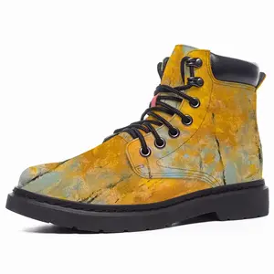 Men Mellow Yellow Mid Top Boots