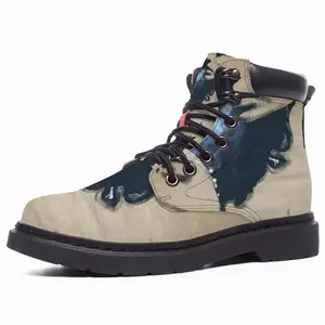 Men Sigaret Mid Top Boots