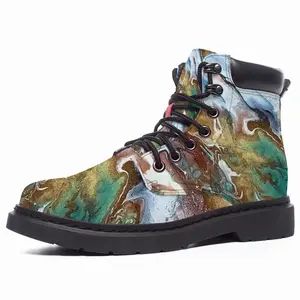 Men Water Slide Mid Top Boots