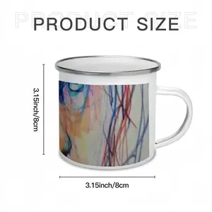 Please Wait For Me Enamel Mug