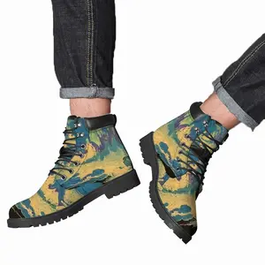 Men Nighttime Lava Mid Top Boots