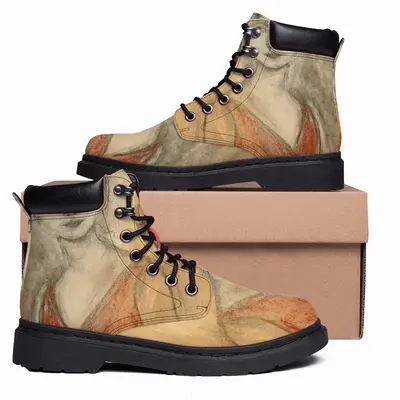 Men Sargent Inspired Portrait Mid Top Boots