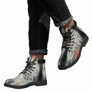 Men Copper Rain Mid Top Boots