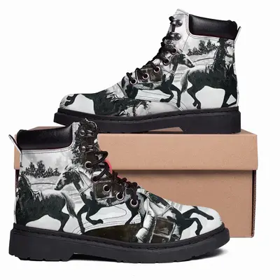 Men Pony Express Mid Top Boots