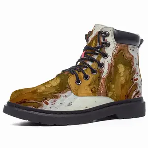 Men Gold Poppy Mid Top Boots