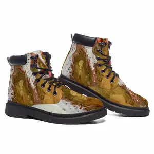 Men Gold Poppy Mid Top Boots