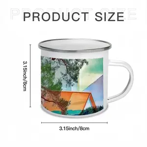 Deep Breath Enamel Mug