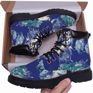 Men Ocean Love Mid Top Boots