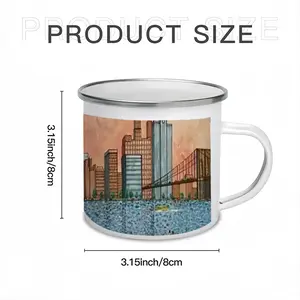 Promenade Brooklyn Heights Enamel Mug